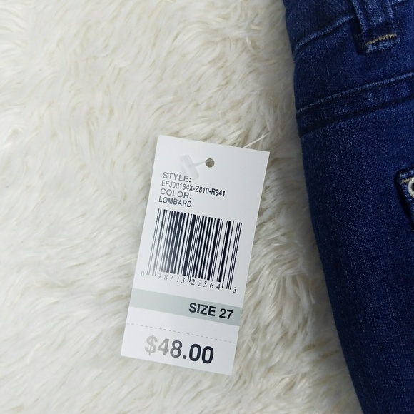 *Last Chance* KENSIE Stretch Denim Jean Shorts 27 - Picture 4 of 8